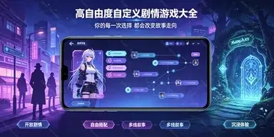 高自由度自定义剧情游戏大全