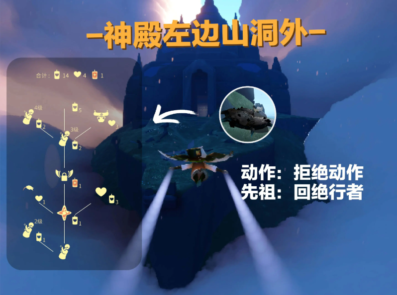 光遇晨岛先祖位置一览