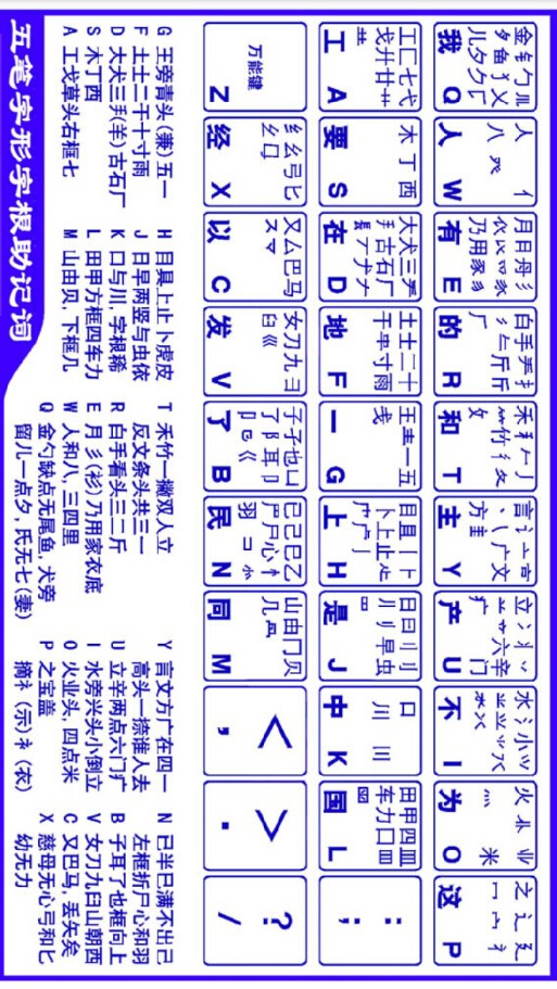五笔打字通手机版截图4