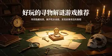 好玩的单机寻物解谜游戏大全