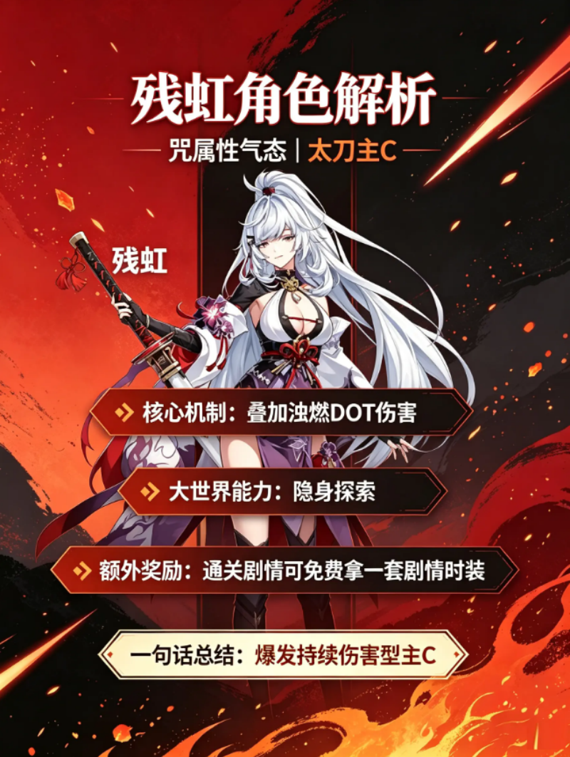 异环1.3版本up角色抽取建议