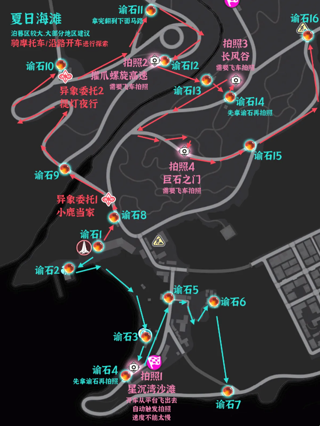 异环泊暮区谕石点位详细指南