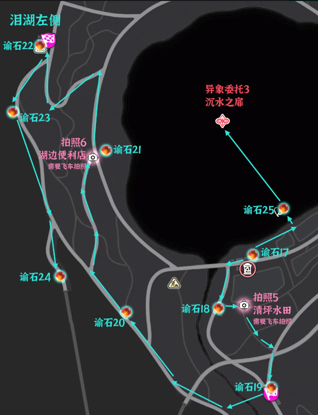 异环泊暮区谕石点位详细指南