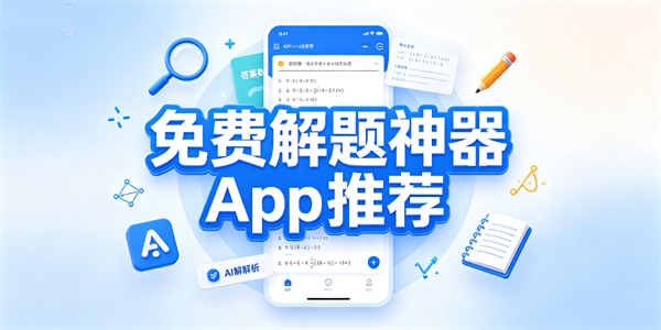 免费解题神器app推荐