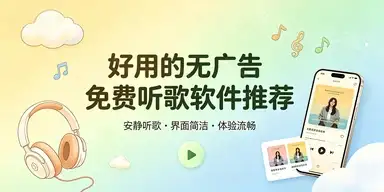 好用的无广告免费听歌软件推荐