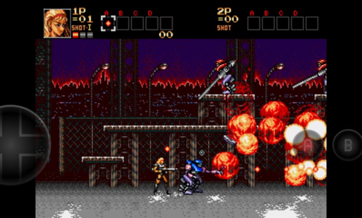 魂斗罗4铁血兵团手机版截图3
