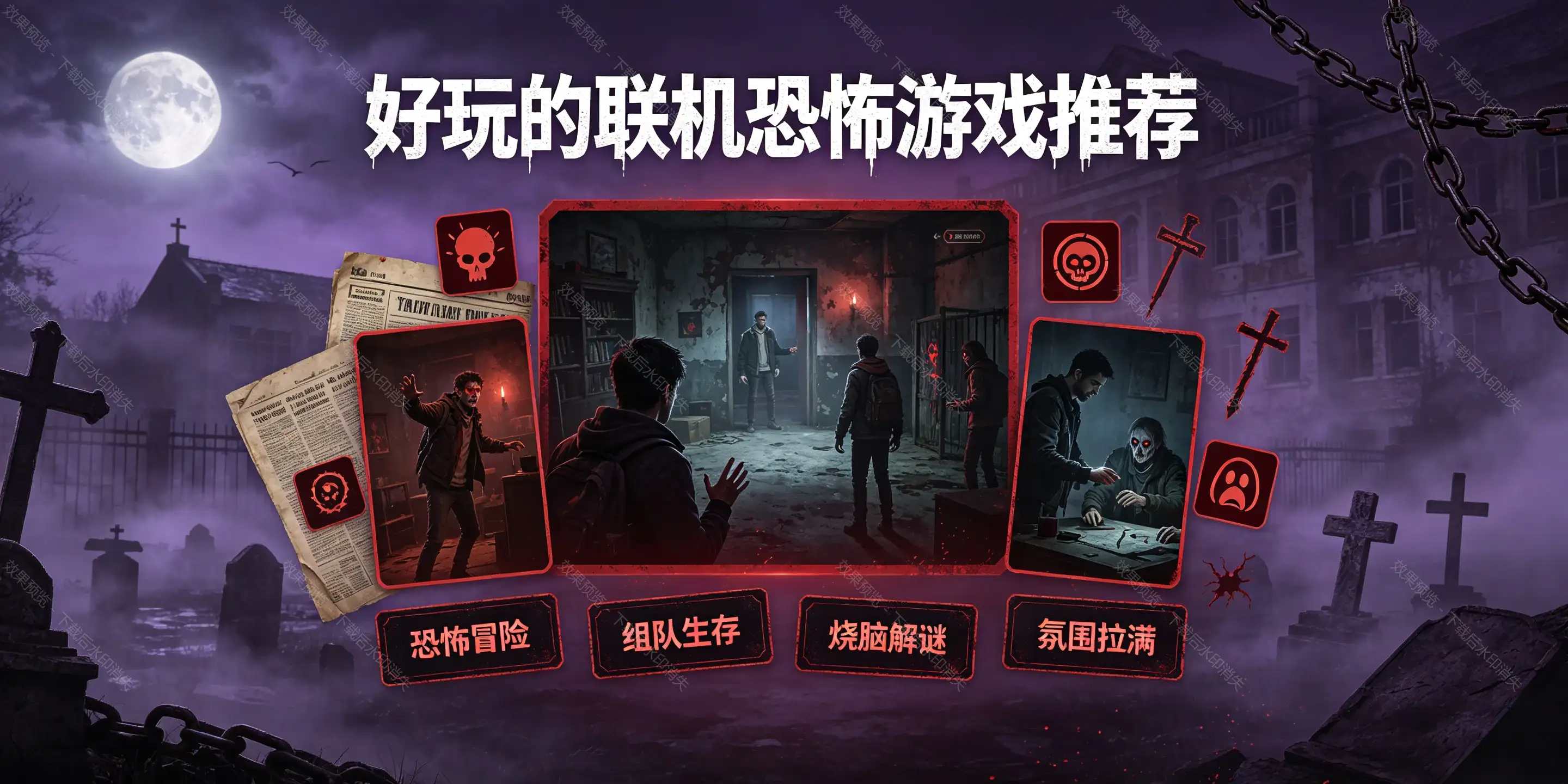 好玩的联机恐怖游戏推荐