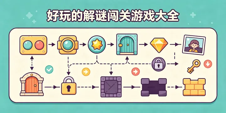 好玩的解谜闯关游戏大全