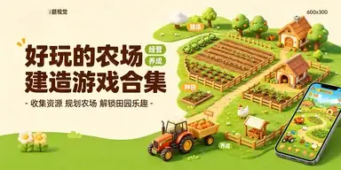 好玩的农场建造游戏合集