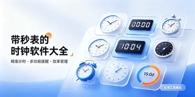带秒表的时钟软件大全