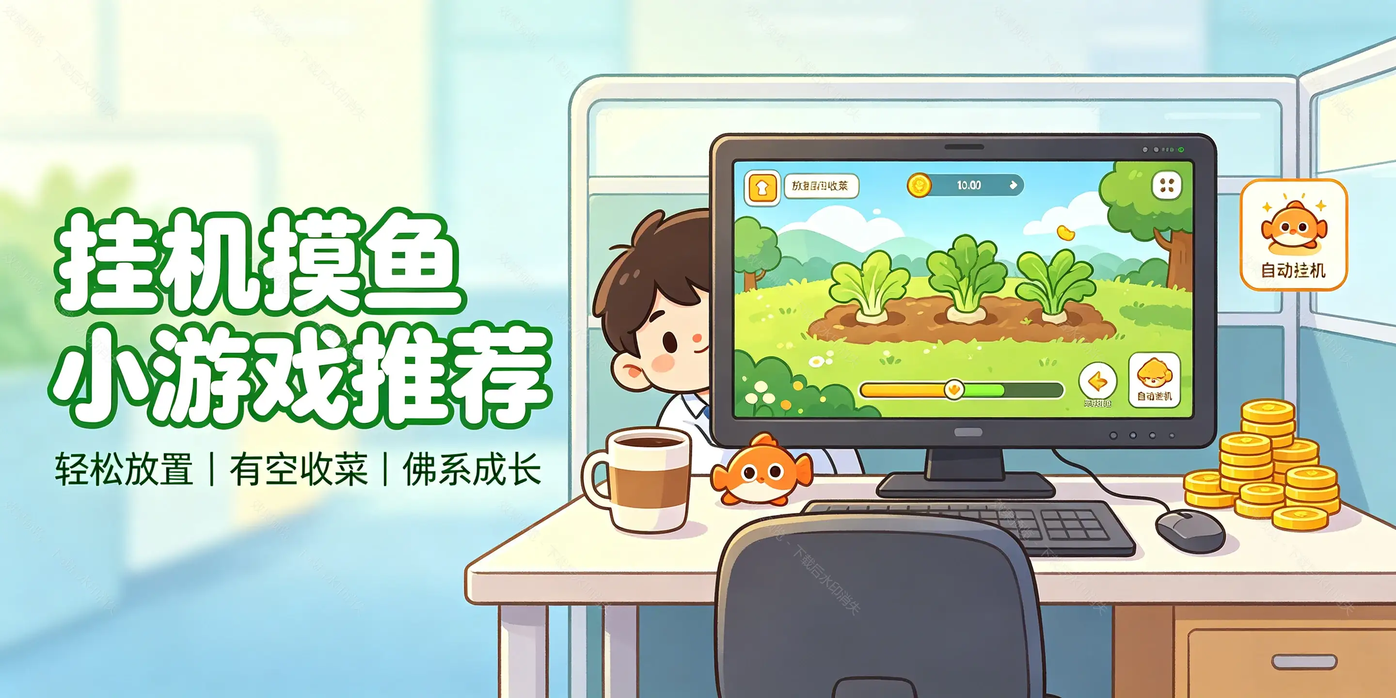 挂机摸鱼小游戏推荐