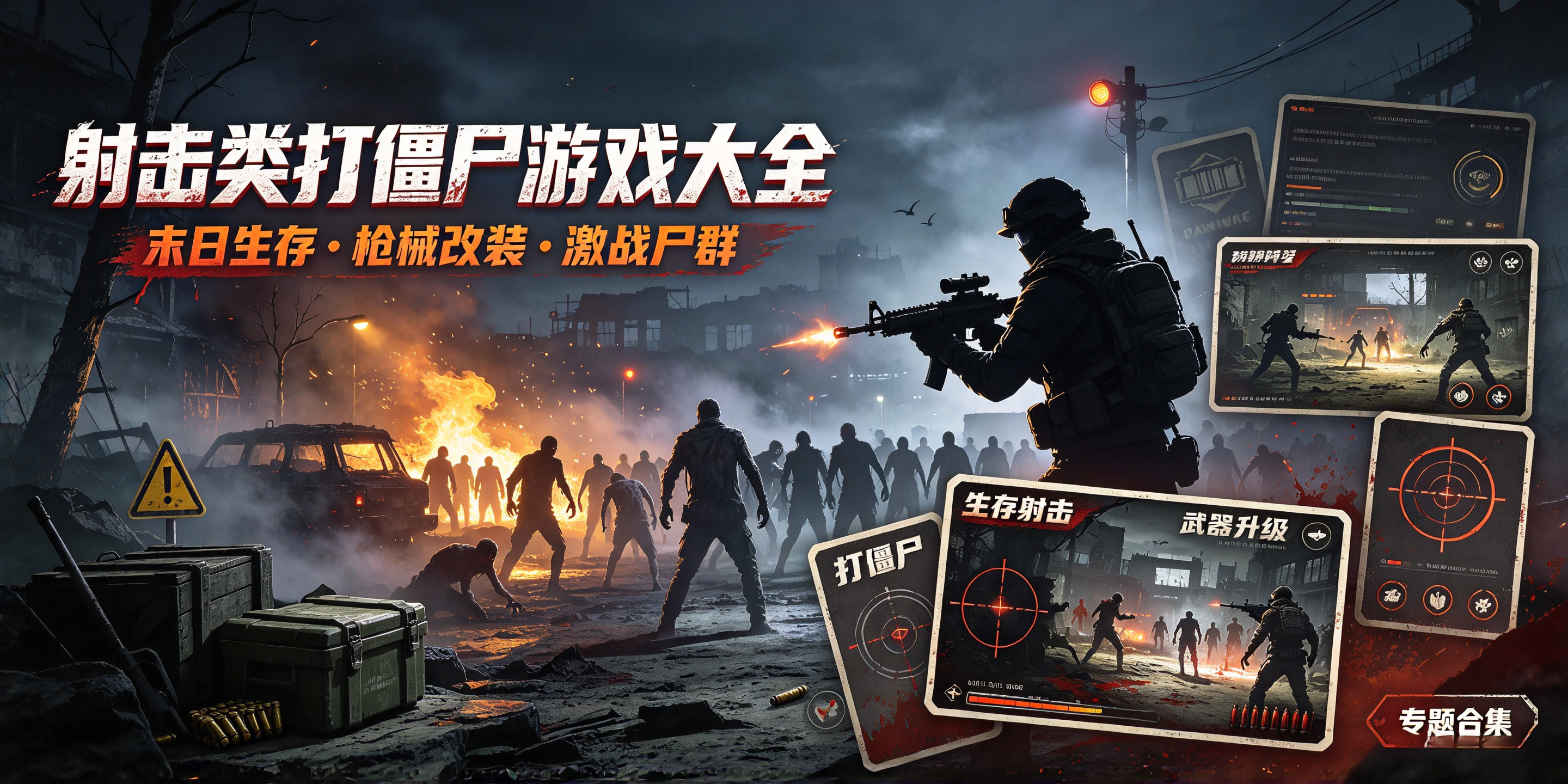 射击类打僵尸游戏大全