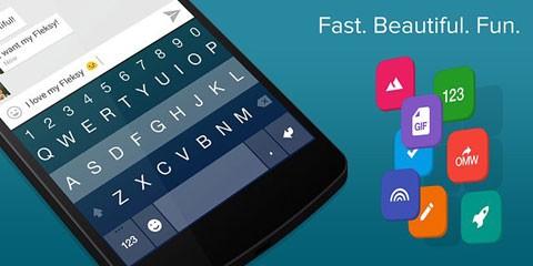 Fleksy输入法截图1