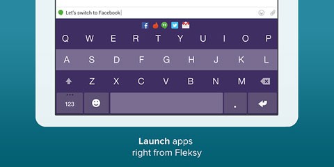 Fleksy输入法截图2
