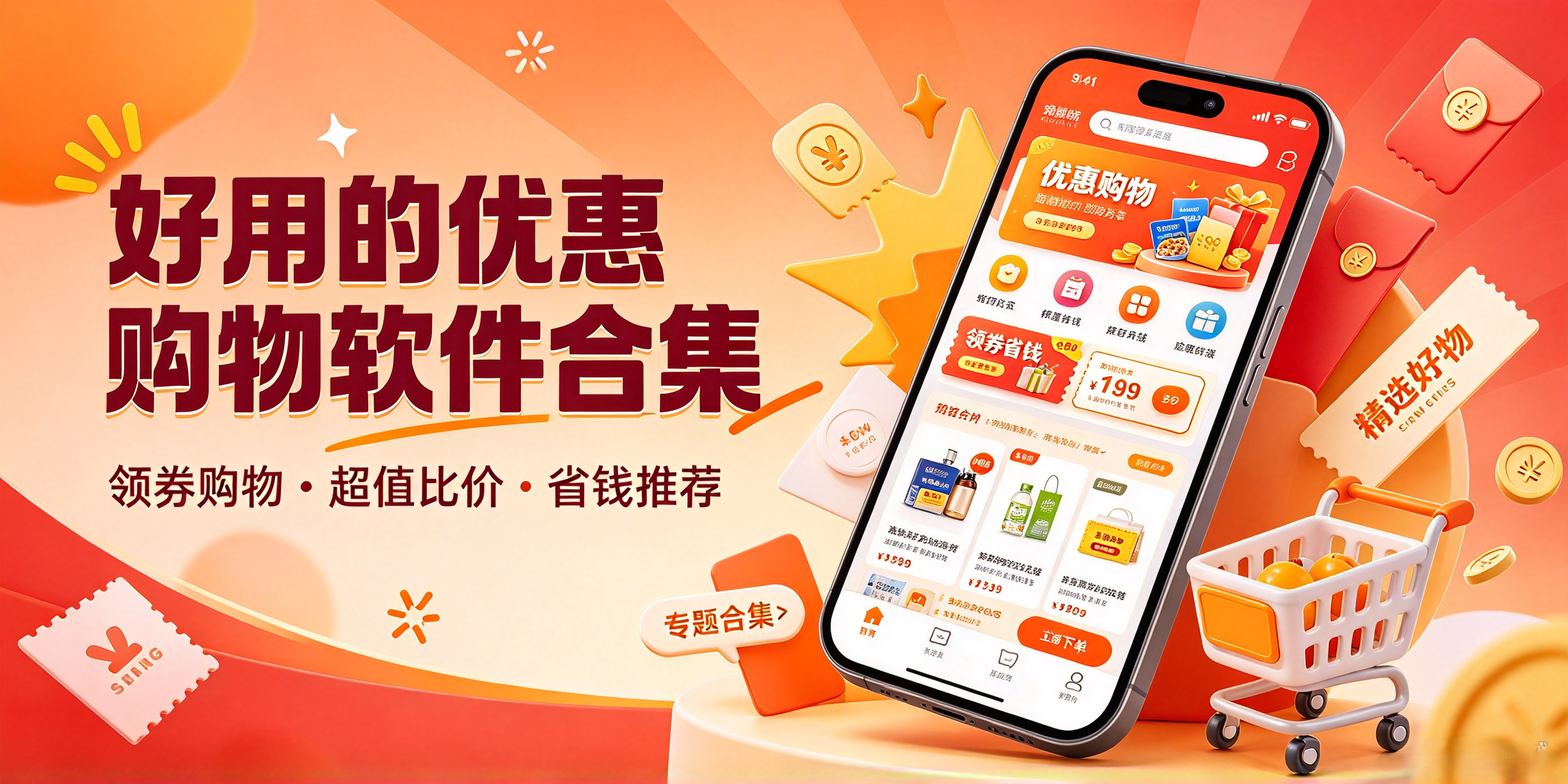 好用的优惠购物软件合集