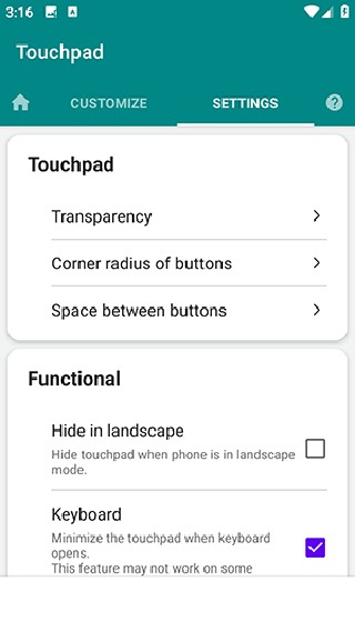 Touchpad旧版本