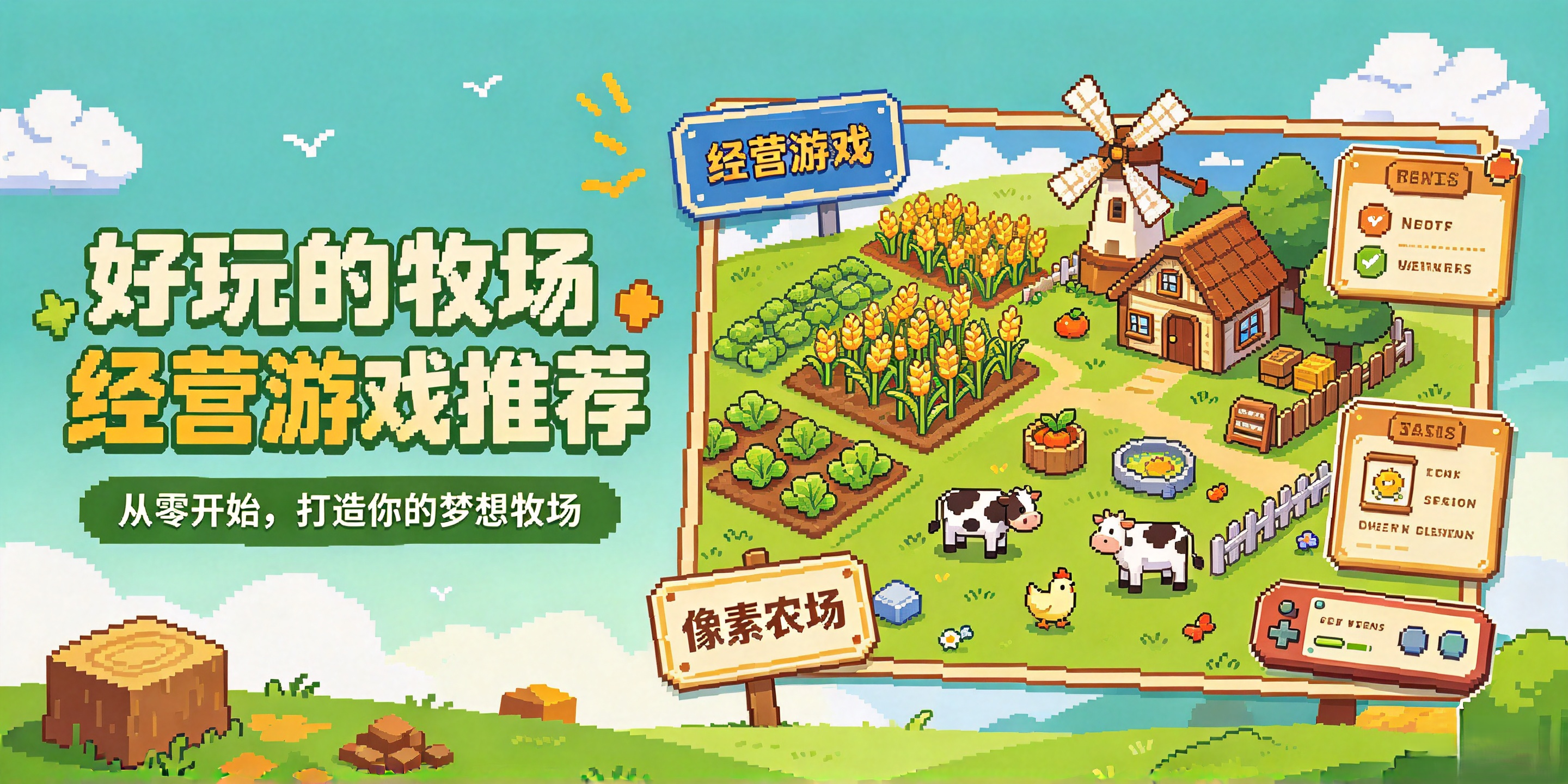 好玩的牧场经营游戏推荐